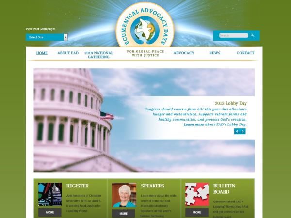 Ecumenical Advocacy Days (EAD) Website