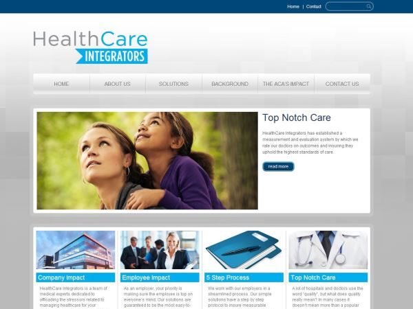 HealthCare Integrators Website