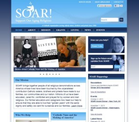 SOAR!: Support Our Aging Religious Website
