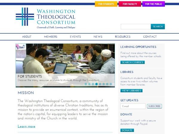 Washington Theological Consortium Website