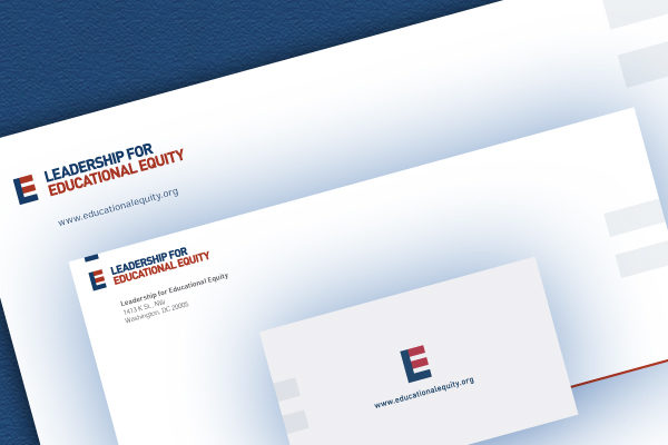 Leadership for Educational Equity Logo and Collateral