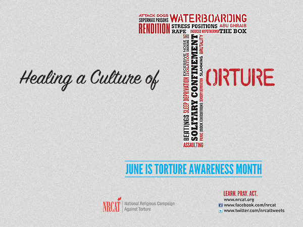 National Religious Campaign Against Torture Graphic Design