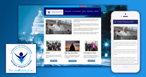 National Advocacy Center - 2015 Website Redesign spread