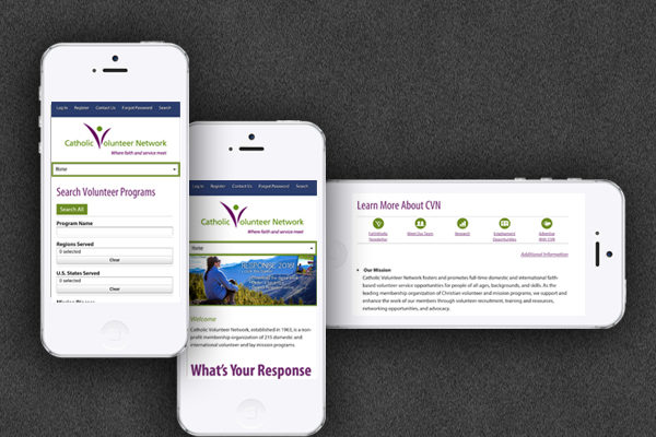 CVN Responsive Website Project (2015)