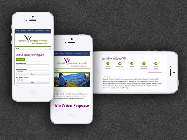 CVN Responsive Website Project (2015)