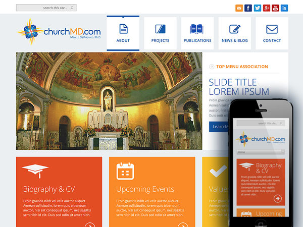 churchMD.com website