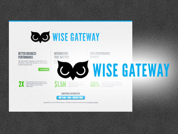 WISE 2014 Logo and Landing Page